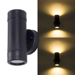 Applique murale LED imperméable conforme à la norme IP65 éclairage d'extérieur élégant moderne