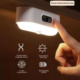 Lampe de Table LED suspendue magnétique à Induction corps humain Protection des yeux lampe de