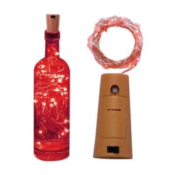 Fairy String Lights Cork 6.5ft Copper Wire Cork Lights Waterproof Battery Operated Fairy Lights