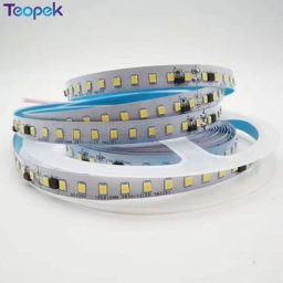 Bande lumineuse Led haute tension 220 2835 V 120 diodes/m 5m 12mm de largeur Tube étanche IP67