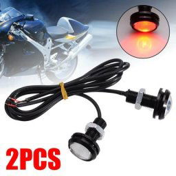 Feu arrière LED à œil d'aigle étanche rouge haute luminosité universel pour voiture camion