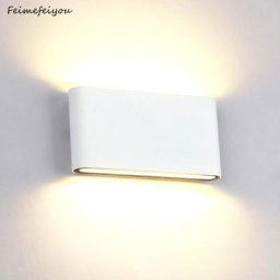 Applique murale imperméable à LED 6W 12W éclairage haut et bas design moderne minimaliste