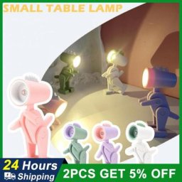 Lampe LED pliable en forme de dinosaure cadeau idéal pour la chambre d'un enfant luminaire