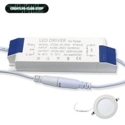 Alimentation de lampe de panneau de LED 40-50W Éclairage DC24-42V aved Sortie AC85-265V sous mA