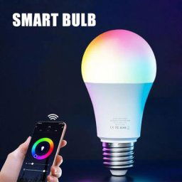 Ampoule LED intelligente colorée E27 RGB Globe variable télécommande pour Smartphone lampe