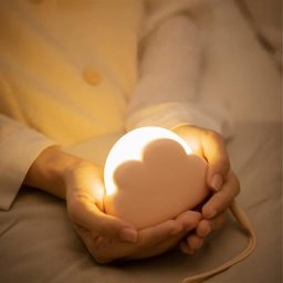 Veilleuse LED nuage en silicone souple pour enfants 4 modes 1200mAh aste portable chambre à