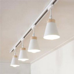 Éclairage sur rail à LED avec 9W inda 220V convaincu blanc chaud/froid éclairage de magasin de