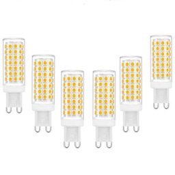 Lampe LED G9 220V 5W 7W 9W 220V 5 pièces SMD 2835 remplace la lumière 20W/70W lampe de courbure
