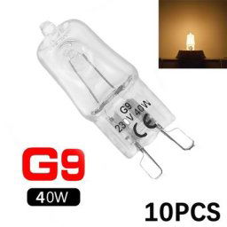 Ampoule halogène haute température pour four lampe globe vapeur éclairage 40W 220-230V G9