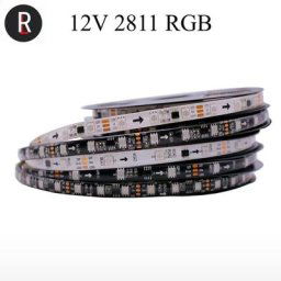 Bandes lumineuses LED RVB étanches ruban à diodes lumineuses décoration commerciale et domestique