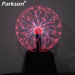 Veilleuse LED boule de verre plasma magique nouveauté prise UE 3 "" 4"" 5 "" 6/8"" AC 220V 230V