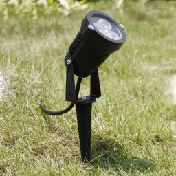 Spot lumineux LED imperméable avec pic éclairage d'extérieur lumière blanche chaude ou verte