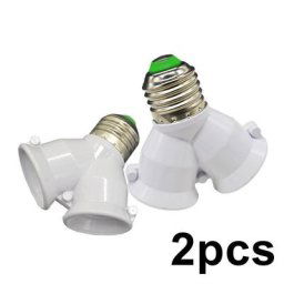 Prolongateur de base à double douille répartiteur prise de convertisseur lampe halogène support