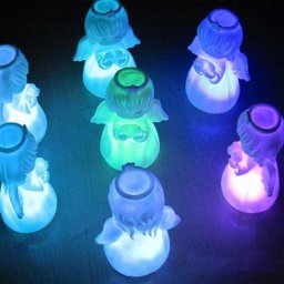 Veilleuse LED accrocheur Fournitures ménagères Alimenté par batterie Exquisite Love Angel Night Lamp