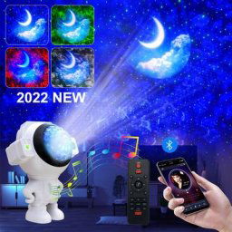 NEW2022 – projecteur d'astronaute ciel étoilé galaxie étoiles lampe LED pour décoration de