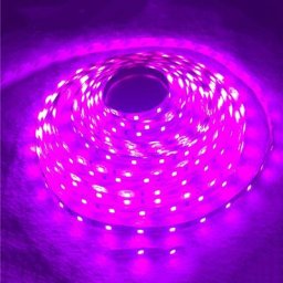 Bande lumineuse LED rose romantique étanche barre de ULflexible bande de décoration DC 12V IP65