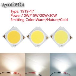 Source de lumière Diode COB LED 1919 – 17 diamètre 17mm 10W 15W 20W 30W pour éclairage sur piste