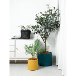 Pot de fleur en céramique pur nouveau style décoration de la maison plantes succulentes support