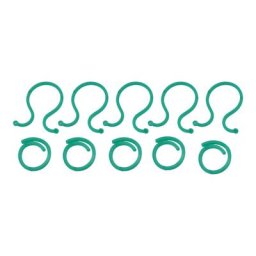 Clips pour culture de plantes en serre 50 pièces/lot Support droit de fixation de sangles de vigne