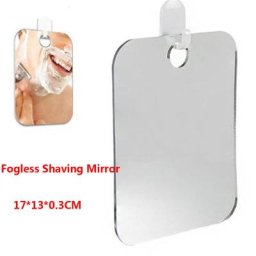 Miroir de bain en acrylique outils de salle de bains douche rasage maquillage sans brouillard