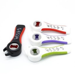Ouvre-bouteille portable en acier inoxydable 5 en 1 gadget de cuisine polyvalent