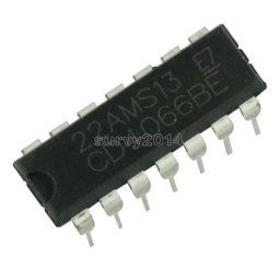 Nouveau et original IC DIP-14 CD4066BE 5 pièces