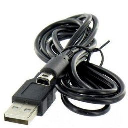 Câble d'alimentation USB pour Nintendo chargeur de données jeux de jeu 3DS DSI DSXL 1m