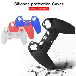 Housse de Protection antidérapante en Silicone pour manette de jeu SONYPlaystations PS5 en Gel
