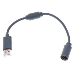 Adaptateur de câble d'installation USB manette filaire PC Xbox 360 1PC