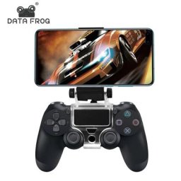 Data Frog – support universel pour téléphone portable Dualshock 4 Clip réglable pour PlayStation