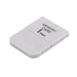 Carte mémoire pour Playstation 1 PS1 PSX 1 Mega Jeu Pratique Utile Abordable Blanc 1 M 1MB