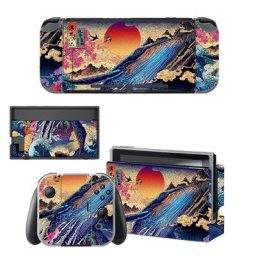 Autocollants de protection d'écran en vinyle Design personnalisé pour Nintendo Switch Console NS