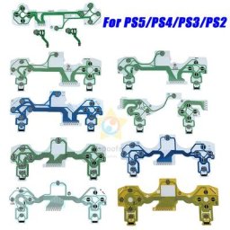 Ruban de Circuit imprimé pour manette de jeu Sony PS2 Film conducteur câble flexible pour