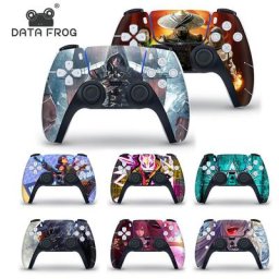 Données Grenouille Camouflage Style Housse De Protection Autocollant Pour PS5 Gamepad Peau Pour PS 5