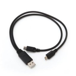Adaptateur Portable USB mâle universel Micro USB double mâle câble séparateur