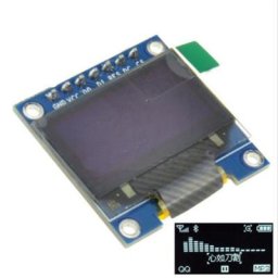Module d'affichage LED LCD OLED pour Arduino 1 pièce 3-5V 0.96 pouces série SPI 128X64 blanc