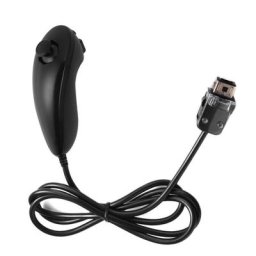 Télécommande Motion Plus et contrôleur Dahchuck pour jeu Nintendo Wii 2 en 1
