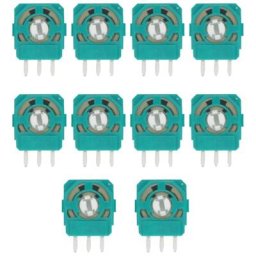Potentiomètres de Joystick analogiques 3D de remplacement pour contrôleur lot de 10 pièces 2022