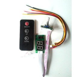 Potentiomètre numérique double contrôle de volume audio à distance avec led 20Hz-20KHz pour