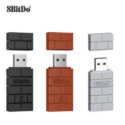 8Bitdo-Adaptateur USB sans fil Bluetooth récepteur pour Windows Mac Nintendo Switch PS1 Xbox