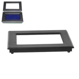 Coque ABS pour écran LCD 12864 cadre extérieur ignifuge protecteur d'écran