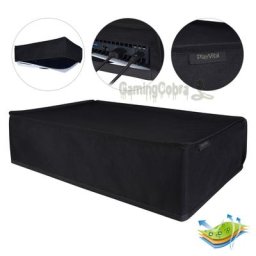PlayVital-Juste anti-poussière horizontale en nylon noir housse étanche pour console PS5 édition