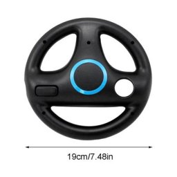 Volant ABS pour jeux de course Wii Kart console de télécommande 3 documents