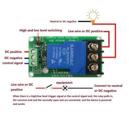 Module relais ONE 1 canal 30A isolation par optocouremplaçant 5V 12V prend en charge le