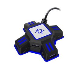 KX-Convertisseur de contrôleur de manette de jeu USB jeu vidéo clavier adaptateur de souris pour