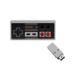 Manette de jeu sans fil 2.4GHz Joystick contrôleur pour Console de divertissement Nintend NES
