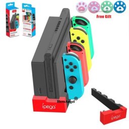 Station de charge pour console de jeux Nintendo Switch Support de chargeur pour JoyCons