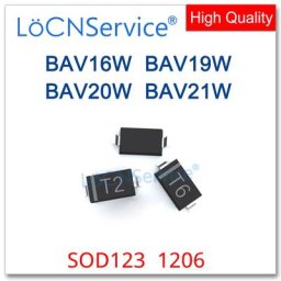 LoCNService SOD123 3000PCS BAV16W T6 BAV19W A8 BAV20W T2 BAV21W T3 Chinese High Quality SMD SOD-123
