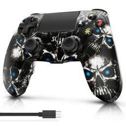 K ISHAKO-Manette de jeu sans fil double choc pour PS4 contrôleur de mouvement à six axes 360 °