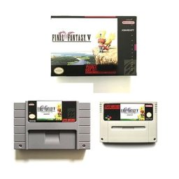FF V-Cartouche de jeu vidéo pour snes ntsc pal